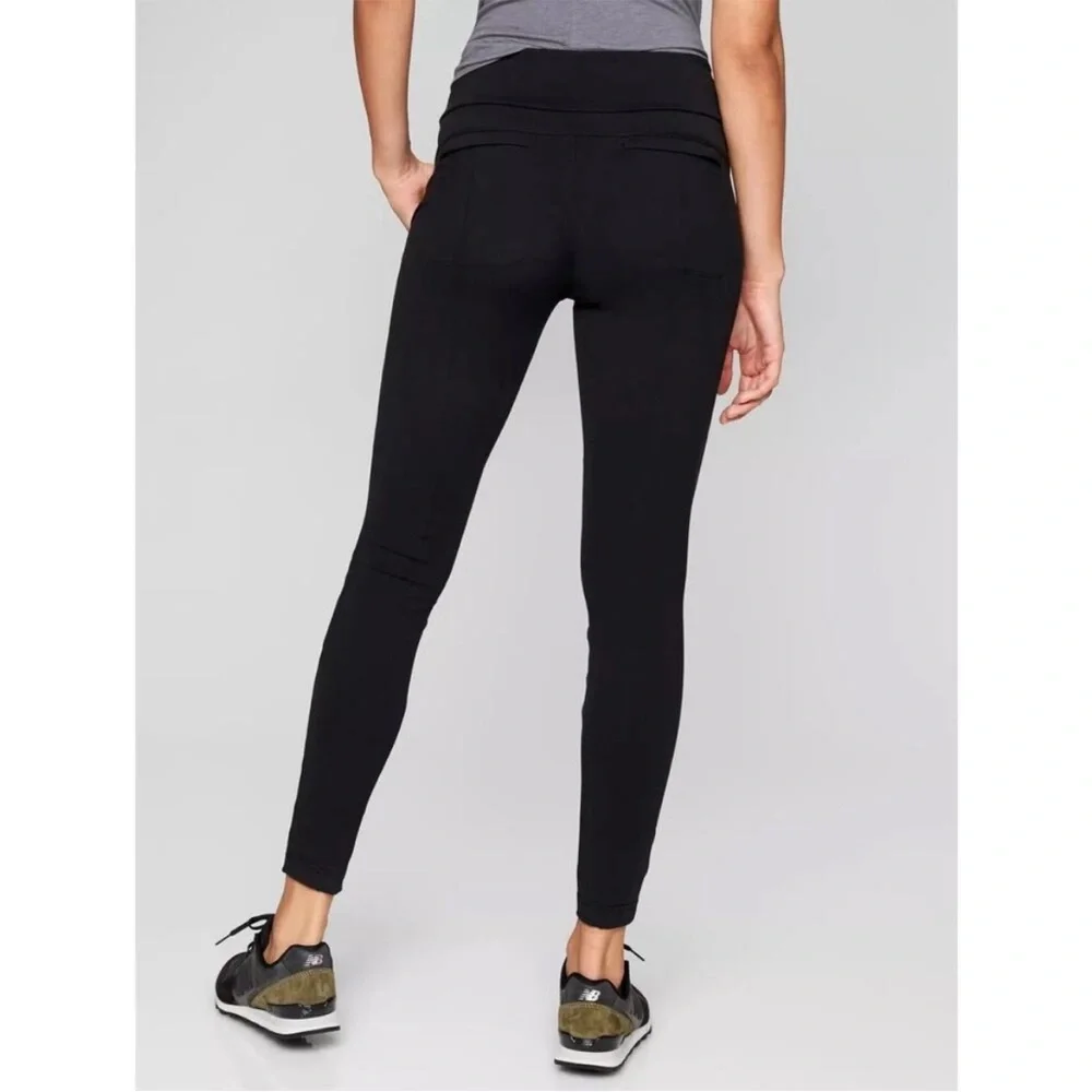 Athleta Black Highline Hybrid Ankle Tight 2.0 - Picture 2 of 12